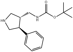 TERT-BUTYL ([(3S,4R)-4-PHENYLPYRROLIDIN-3-YL]METHYL)CARBAMATE