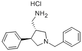 [(3R,4R)-1-BENZYL-4-PHENYLPYRROLIDIN-3-YL]METHANAMINIUM CHLORIDE