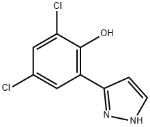 2,4-DICHLORO-6-(1H-PYRAZOL-3-YL)PHENOL