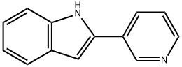 2-PYRIDIN-3-YL-1H-INDOLE Structural