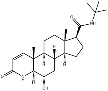 (5a,6a,17)-N-(1,1-Dimethylethyl)-6-hydroxy-3-oxo-4-azaandrost-1-ene-17-carboxamide