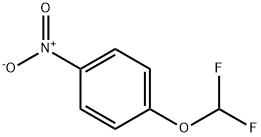 4-(Difluoromethoxy)nitrobenzene Structural