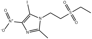 1-[2-(ETHYLSULFONYL)ETHYL]-5-IODO-2-METHYL-4-NITRO-1H-IMIDAZOLE