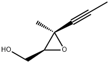 Oxiranemethanol, 3-methyl-3-(1-propynyl)-, (2S-cis)- (9CI) Structural