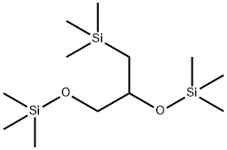 1-(TRIMETHYLSILYL)-2,3-BIS(TRIMETHYLSILYLOXY)PROPANE Structural