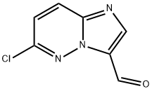 6-CHLORO-IMIDAZO[1,2-B]PYRIDAZINE-3-CARBOXALDEHYDE Structural