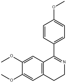 6,7-DIMETHOXY-1-(4-METHOXYPHENYL)-3,4-DIHYDROISOQUINOLINE Structural