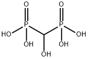 hydroxymethanediphosphonic acid Structural