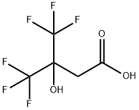 3,3-BIS(TRIFLUOROMETHYL)-3-HYDROXYPROPIONIC ACID Structural