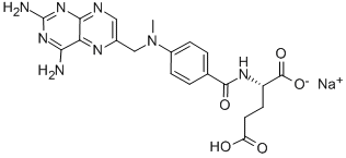 Methotrexate sodium Structural