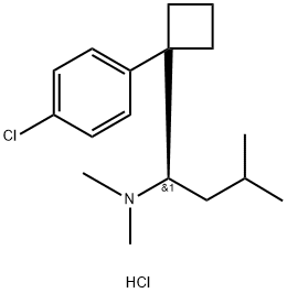 (R)-(+)-SIBUTRAMINE HCL Structural