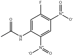 2,4-DINITRO-5-FLUOROACETANILIDE Structural