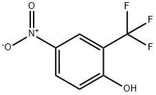 4-Nitro-2-trifluoromethylphenol Structural