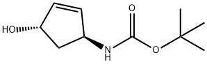 Carbamic acid, [(1S,4S)-4-hydroxy-2-cyclopenten-1-yl]-, 1,1-dimethylethyl