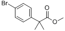 METHYL 2-(4-BROMOPHENYL)-2,2-DIMETHYLACETATE Structural Picture