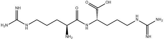 H-ARG-ARG-OH ACETATE SALT Structural