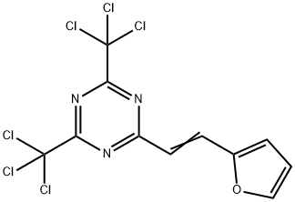 2-[2-(FURAN-2-YL)VINYL]-4,6-BIS(TRICHLOROMETHYL)-1,3,5-TRIAZINE