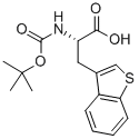 BOC-L-3-BENZOTHIENYLALANINE Structural