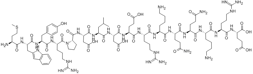 H-MET-TRP-TYR-ARG-PRO-ASP-LEU-ASP-GLU-ARG-LYS-GLN-GLN-LYS-ARG-GLU-OH Structural