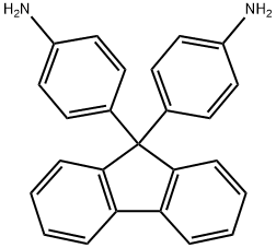 9,9-Bis(4-aminophenyl)fluorene Structural