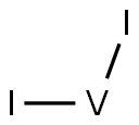 VANADIUM IODIDE Structural