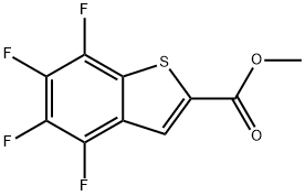 4,5,6,7-TETRAFLUORO-BENZO[B]THIOPHENE-2-CARBOXYLIC ACID METHYL ESTER