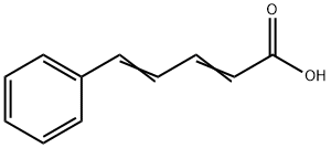 5-PHENYLPENTA-2,4-DIENOIC ACID Structural