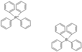 TETRAPHENYLPHOSPHONIUM TETRAPHENYLBORATE Structural