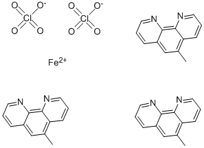 5-METHYL-1,10-PHENANTHROLINE FERROUS PERCHLORATE Structural