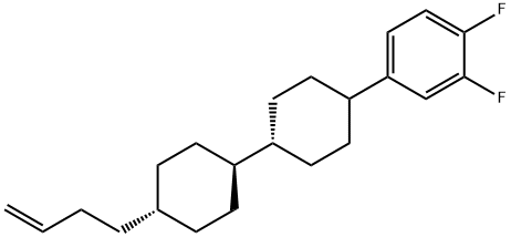 Benzene, 4-[4'-(3-butenyl)[1,1'-bicyclohexyl]-4-yl]-1,2-difluoro-, [trans(trans)]-