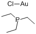 CHLORO(TRIETHYLPHOSPHINE)GOLD(I) Structural