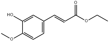 (E)-3-(3-Hydroxy-4-methoxyphenyl)-2-propenoic acid ethyl ester Structural