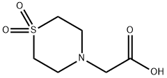 (1,1-DIOXOTHIOMORPHOLINO)ACETIC ACID MONOHYDRATE