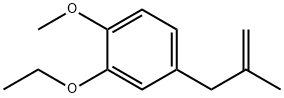 Benzene, 2-ethoxy-1-methoxy-4-(2-methyl-2-propenyl)- (9CI) Structural