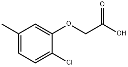 (2-CHLORO-5-METHYL-PHENOXY)-ACETIC ACID Structural