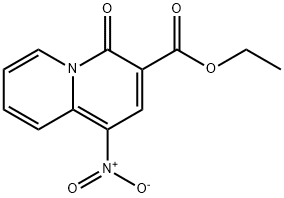 Ethyl 1-Nitro-4-Oxo-4H-Quinolizine-3-Carboxylate Structural