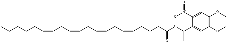 ARACHIDONIC ACID 1-(4,5-DIMETHOXY-2-NITROPHENYL)ETHYL ESTER