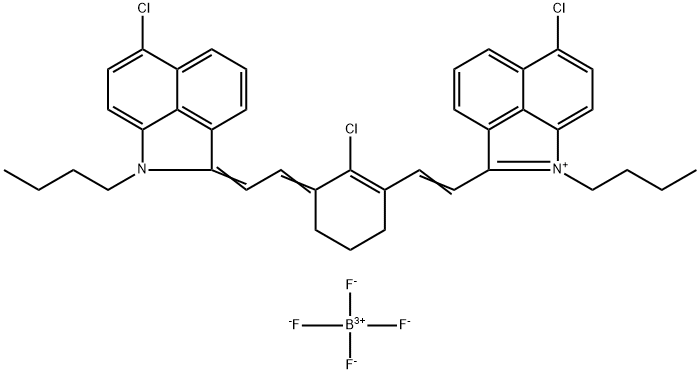 1-BUTYL-2-[2-[3-[(1-BUTYL-6-CHLOROBENZ[CD]INDOL-2(1H)-YLIDENE)ETHYLIDENE]-2-CHLORO-1-CYCLOHEXEN-1-YL]ETHENYL]-6-CHLOROBENZ[CD]INDOLIUM TETRAFLUOROBORATE