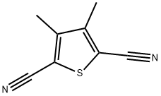 3,4-DIMETHYLTHIOPHENE-2,5-DICARBONITRILE Structural