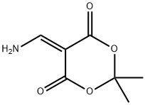 5-(AMINOMETHYLENE)-2,2-DIMETHYL-1,3-DIOXANE-4,6-DIONE Structural