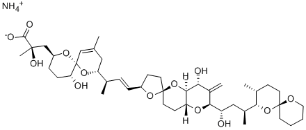 OKADAIC ACID AMMONIUM SALT Structural