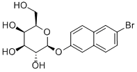 6-BROMO-2-NAPHTHYL-BETA-D-GALACTOPYRANOSIDE Structural