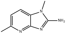 2-AMINO-1,5-DIMETHYLIMIDAZO(4,5,B)PYRIDINE Structural