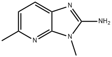 2-AMINO-3,5-DIMETHYLIMIDAZO(4,5-B)PYRIDINE Structural