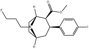 8-AZABICYCLO[3.2.1]OCTANE-2-CARBOXYLIC ACID, 8-(3-FLUOROPROPYL)-3-(4-IODOPHENYL)-, METHYL ESTER (1R,2S,3S,5S)-