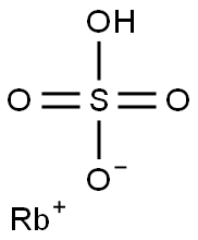 rubidium hydrogen sulphate  Structural