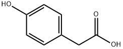 4-Hydroxyphenylacetic acid Structural Picture