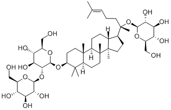 VINAGINSENOSIDE-R3 Structural