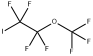 2-IODOTETRAFLUOROETHYL TRIFLUOROMETHYL ETHER Structural