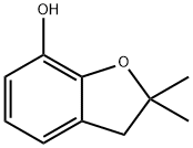 2,3-Dihydro-2,2-dimethyl-7-benzofuranol  Structural